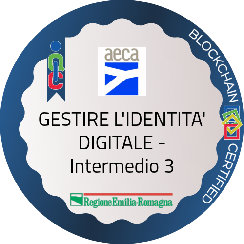 GESTIRE L'IDENTITA' DIGITALE - Intermedio 3